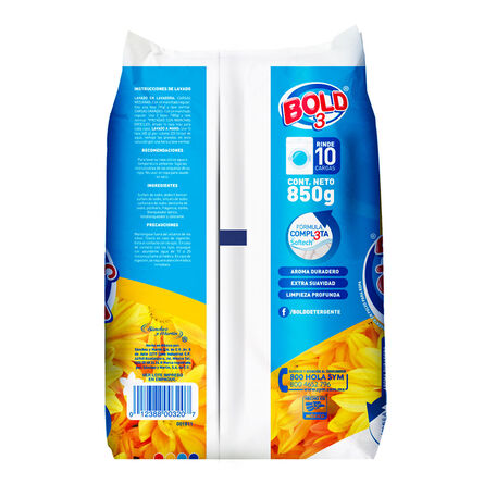 Detergente en Polvo para Ropa Bold Aromas de Primavera 850 gr image number 1