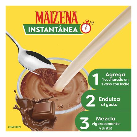 Malteada de Chocolate Maizena Fortificada con Calcio 100 g image number 3
