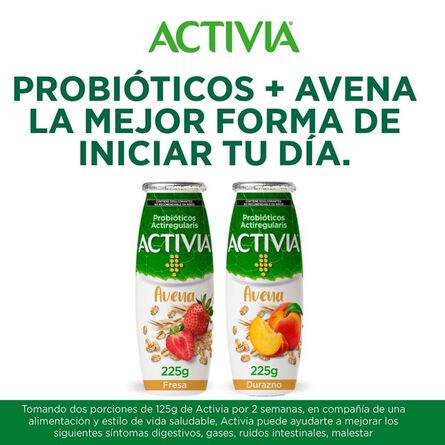 Yogurt Bebible Activia Avena Fresa 225 g image number 5