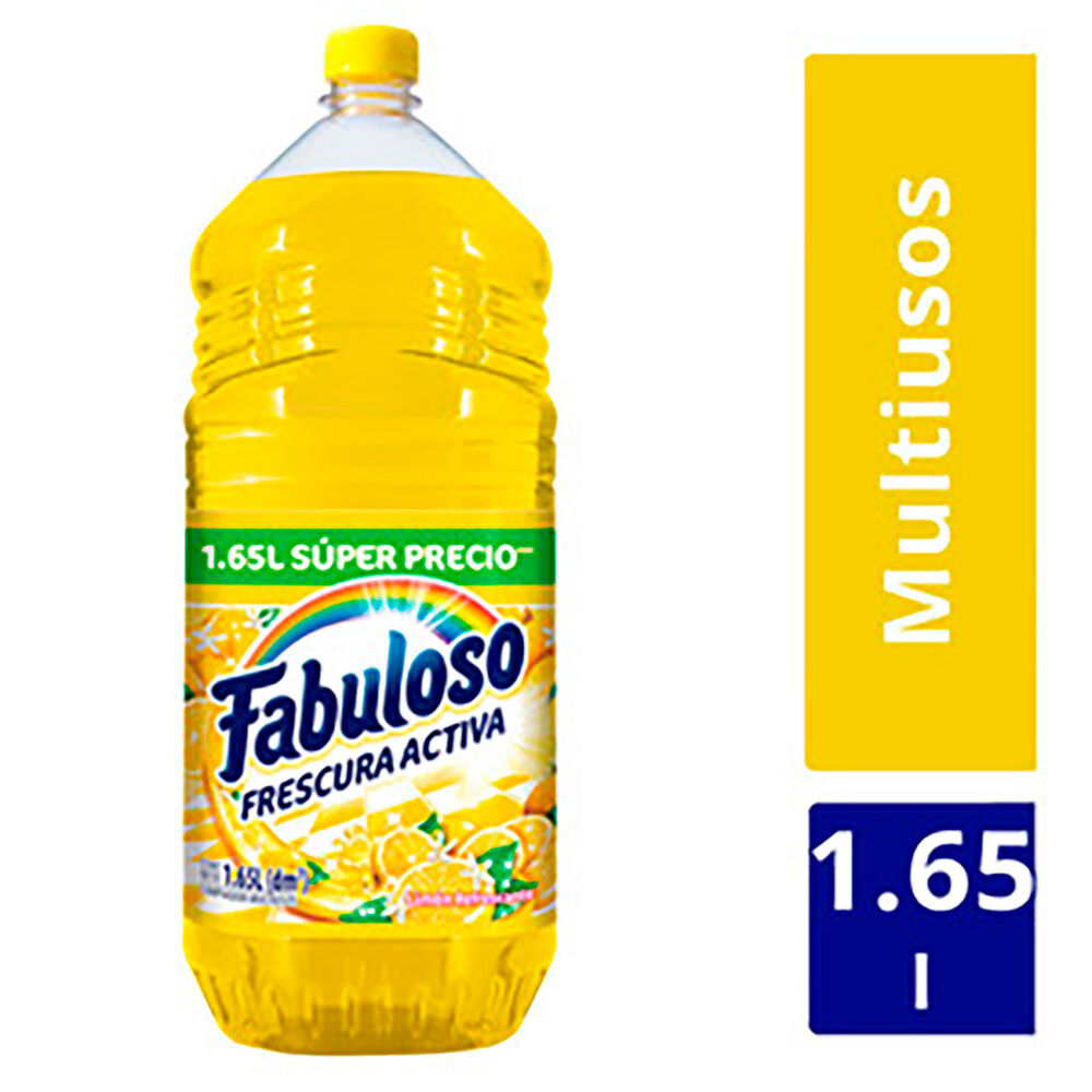 Limpiador Fabuloso Limon 1.65lt image number 0