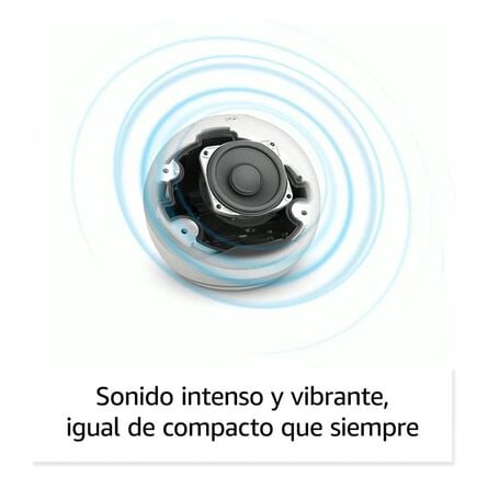 Echo Dot Amazon 5ta Gen con Reloj Blanco image number 6