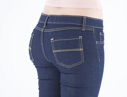 Jeans de Dama Basic Concepts Junior Talla 5 Rinse image number 2