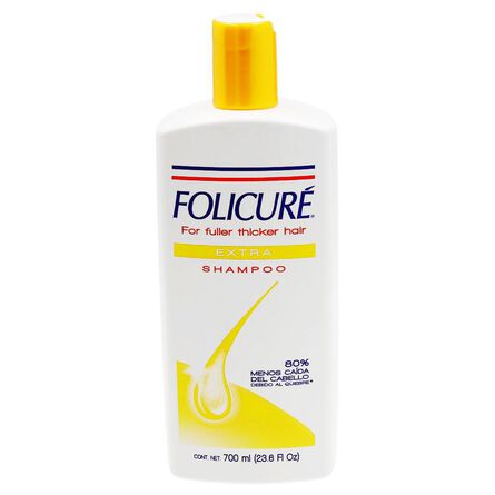 Shampoo Folicure Anti Caída Extra 700 ml image number 1