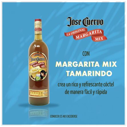 Coctel Jose Cuervo Margarita Mix Tamarindo 1 Lt image number 4