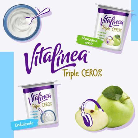Yoghurt Vitalínea Triple Zero Sabor Natural  125g image number 6