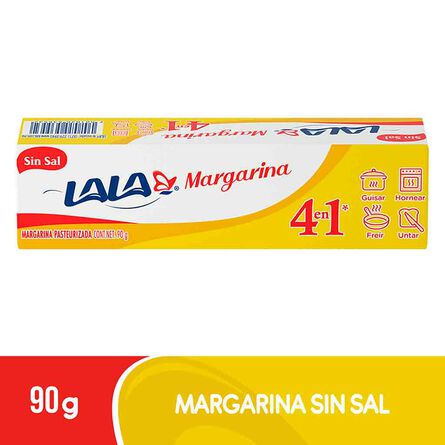 Margarina Lala Barra Sin Sal 90 g image number 1