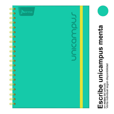 Cuaderno Profesional Norma Unicampus Cuadro 7mm 120 Hj image number 1