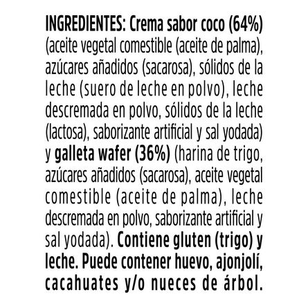 Galletas Rellenas de Coco Wafer Roll Valley Foods 150 g image number 1