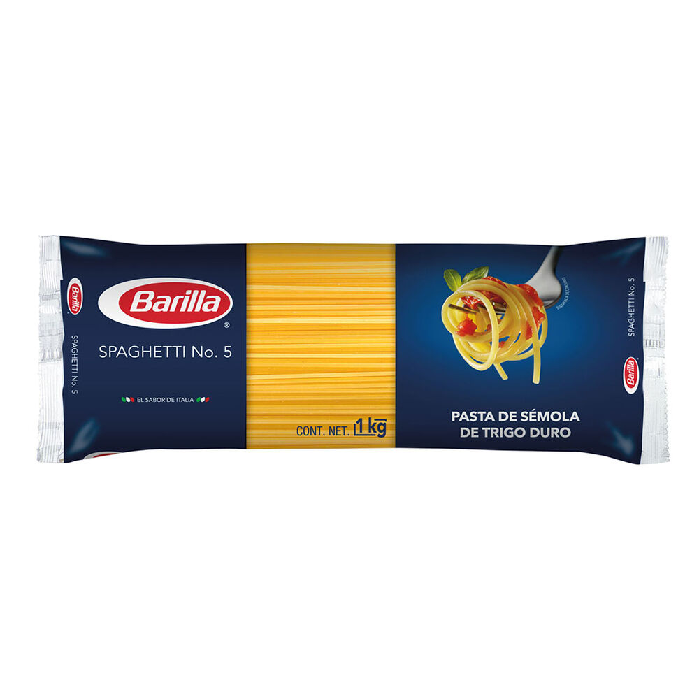 Pasta Barilla Spaghetti No.5 1 kg image number 0