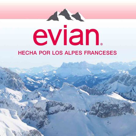 Agua Natural Evian 6 Pack PET 500 ml image number 4