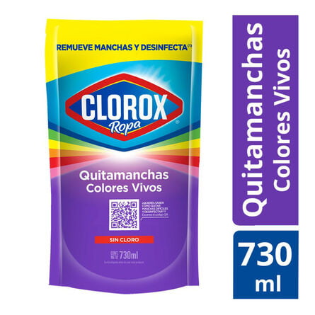 Desmanchador Clorox Colores Vivos 730 ml image number 1