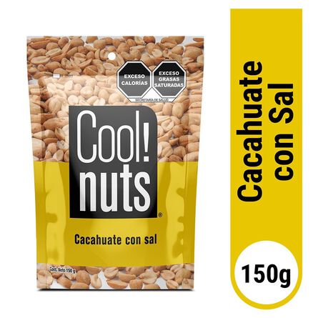Cacahuates Cool!Nuts Sal 150 Gr image number 2