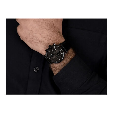 Reloj Lorus hombre RM305EX9 Sports acero inoxidable correa piel