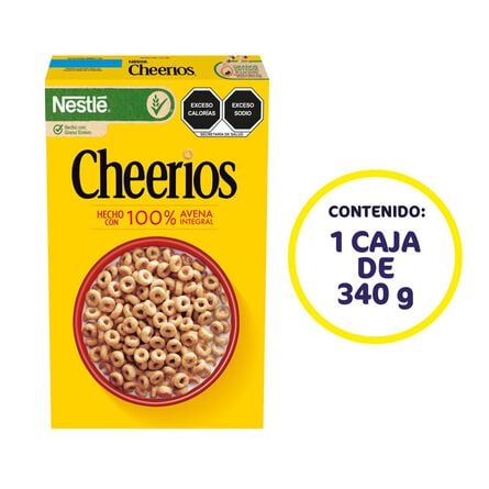 Cereal Nestlé Cheerios Avena Integral Caja 340 Gr image number 1