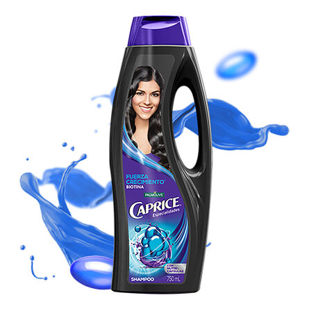 Shampoo Caprice Especialidades Fuerza Crecimiento Biotina 750 ml image number 3