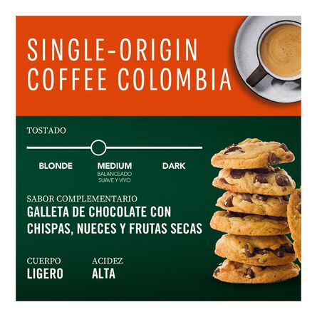 Café en Cápsula Starbucks by Nespresso Single Origin Colombia 12 Cápsulas image number 8