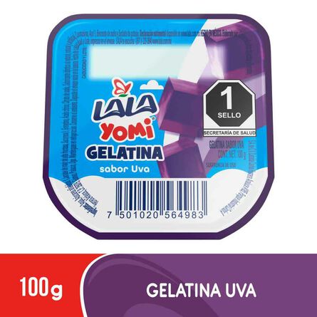 Gelatina Lala Yomi Uva 100 g image number 1