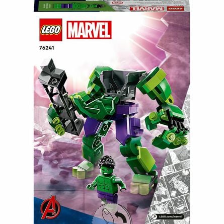 Lego Marvel 76241 Armadura Robótica De Hulk 138 Pzas image number 7