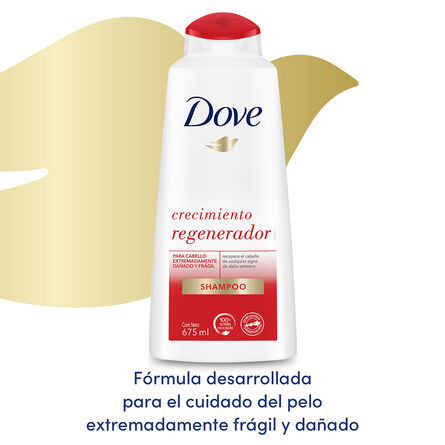 Shampoo Dove Crecimiento Regenerador 675 ml image number 2