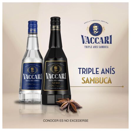 Licor Vaccari Sambuca 700 ml image number 4