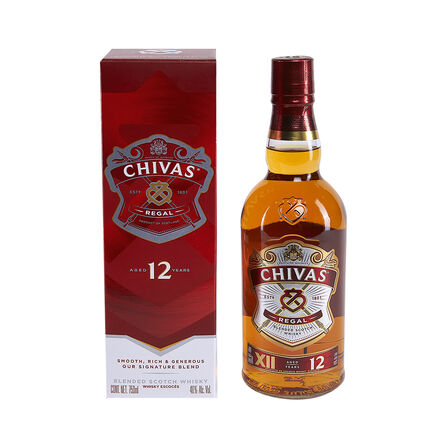 Whisky Chivas Regal 12 Años 750 ml image number 1