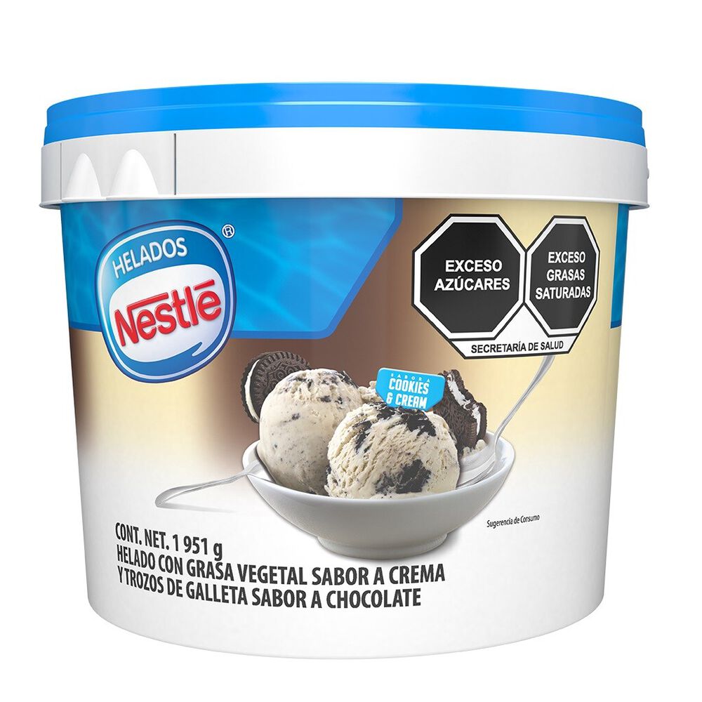 Helado Nestlé Cookies And Cream 3.6 L image number 0