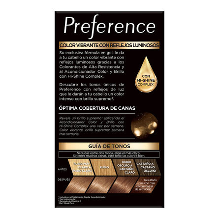 Tinte Preference de L'Oréal Paris 7.3 Condesa Rubio Dorado image number 2