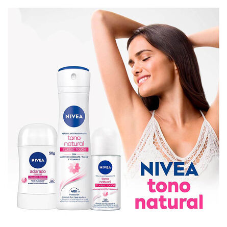 Desodorante Aclarante Nivea Tono Natural Classic Touch Spray 150 ml image number 6