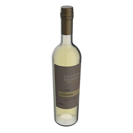 Vino Blanco Argentino Estancia Mendoza Chardonnay 750ml image number 1