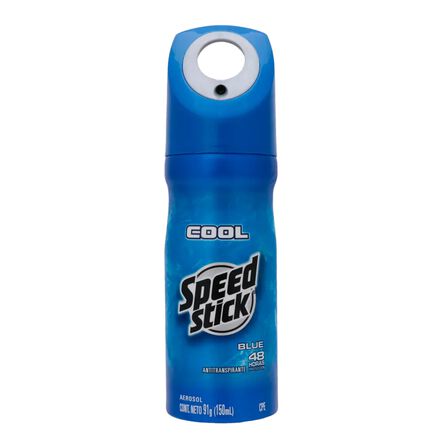 Desodorante Antitranspirante En Aerosol Speed Stick Cool Blue 91 G image number 2