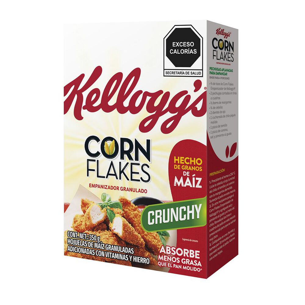 Empanizador Corn Flakes Crunchy Kellogg´S 350 Gr image number 1