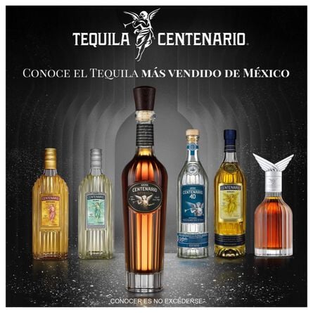 Tequila Centenario Leyenda Exta Añejo 750 ml image number 3