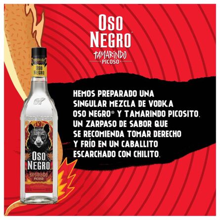 Vodka Oso Negro Tamarindo 1 Lt image number 4