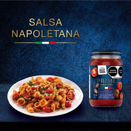 Salsa napolitana Valley Foods Prime 350 g image number 3