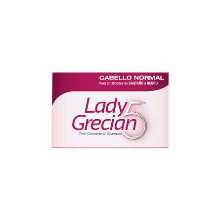Tinte Lady Grecian Colorante en Shampoo Cabello Normal 120 ml image number 7