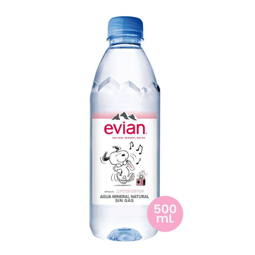 Agua Natural Evian 500 Ml image number 0