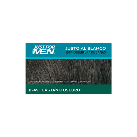 Tinte Just For Men Colorante en Gel Barba y Bigote Castaño Oscuro 28.4 g image number 7