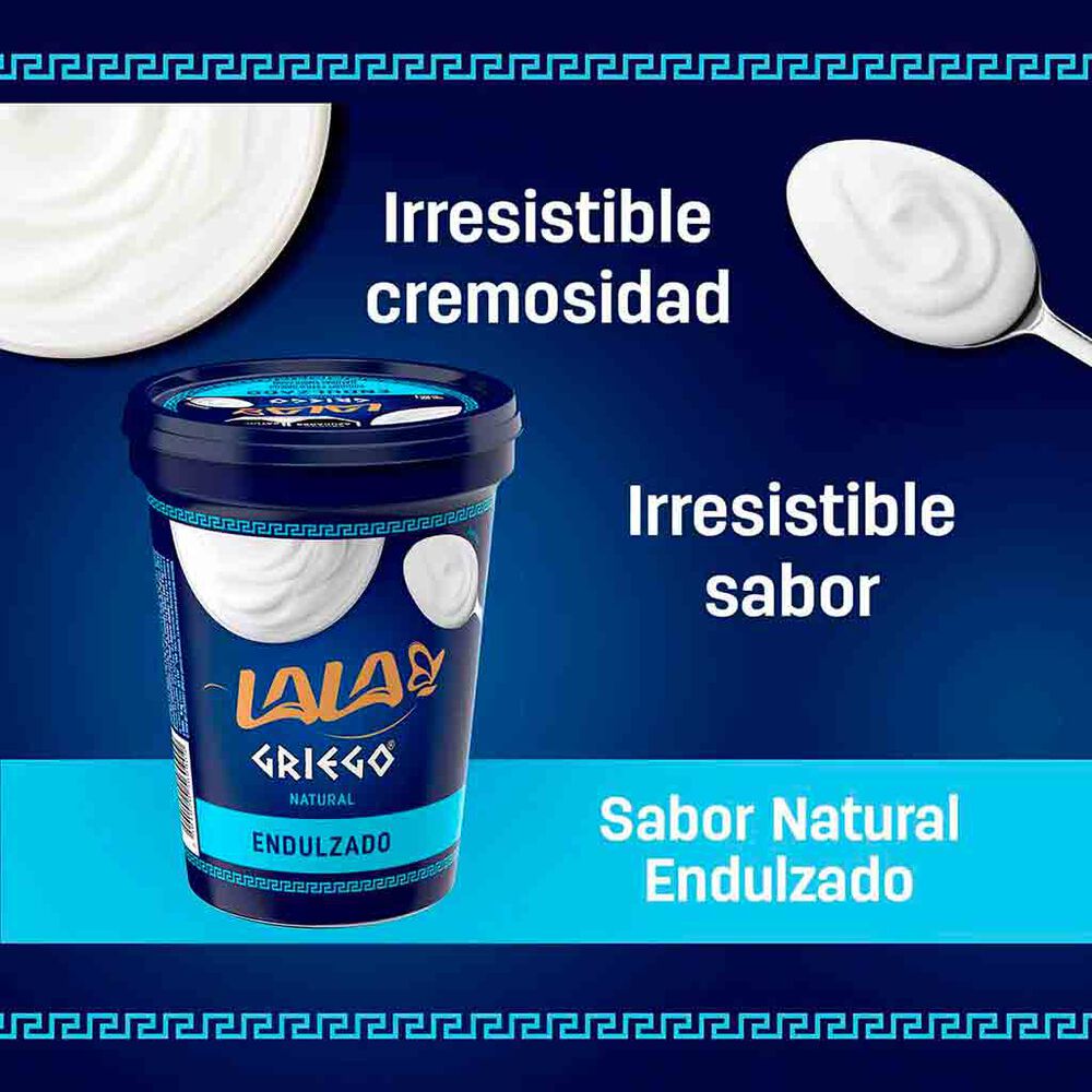 Yoghurt Lala Griego Natural 900 g image number 3