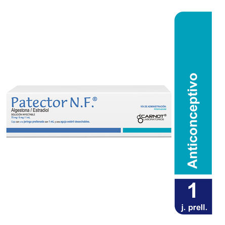 Patector 75 mg/5 mg Solución Inyectable 1 ml image number 1