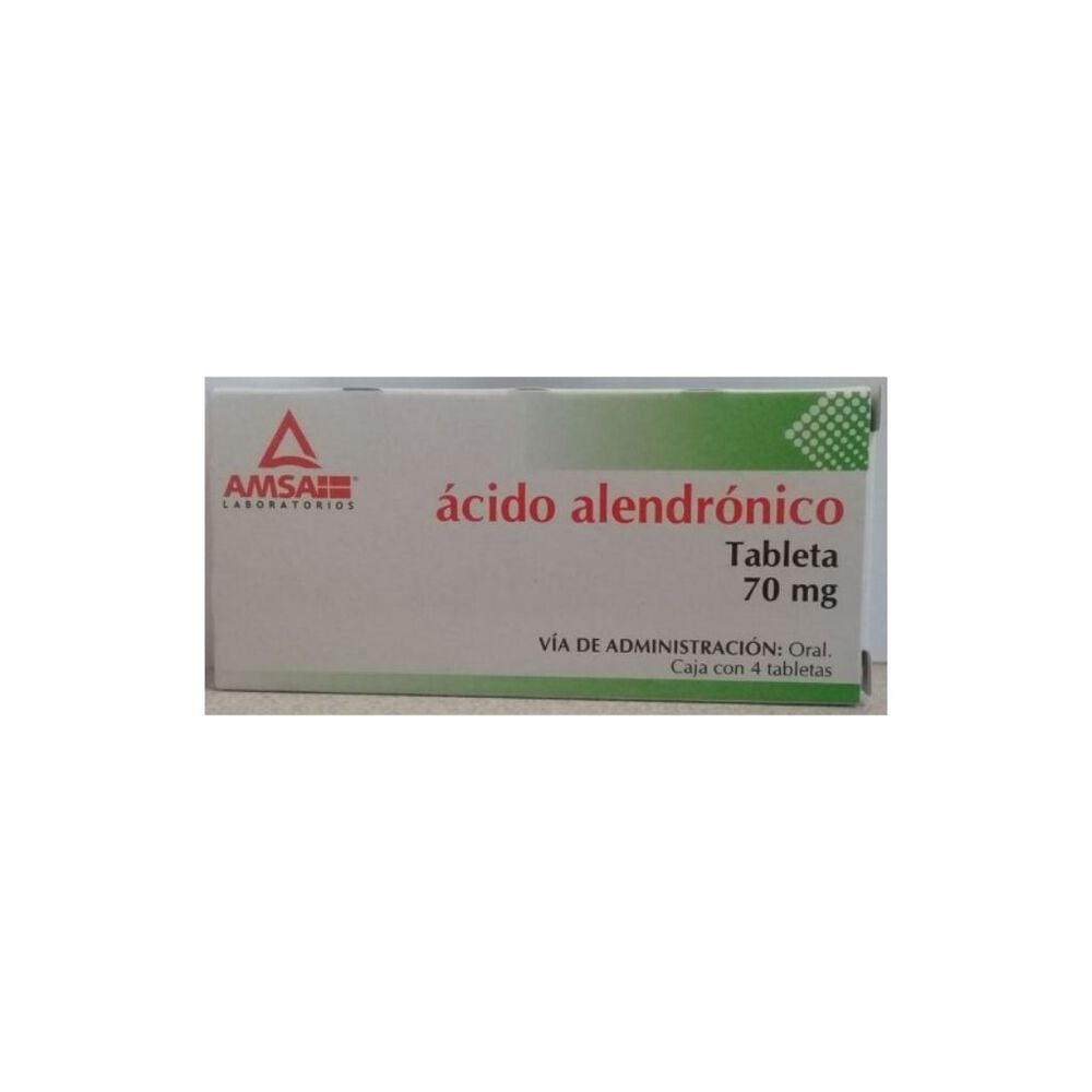 GPP Ácido Alendrónico 70 mg 4 Tabletas image number 0