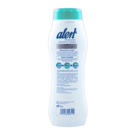 Shampoo Alert Control Caspa 2 en 1 700 ml image number 3