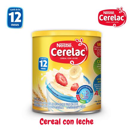Cereal Infantil Cerelac Cereal con Leche Lata 370g image number 1