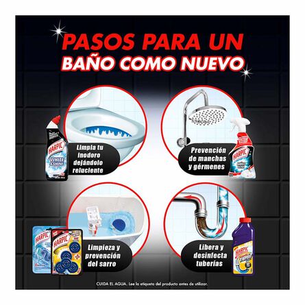 Harpic® Líquido Desinfectante para Inodoros White & Shine 750 ml image number 4