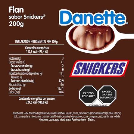 Flan Danette Snickers 200 g image number 7