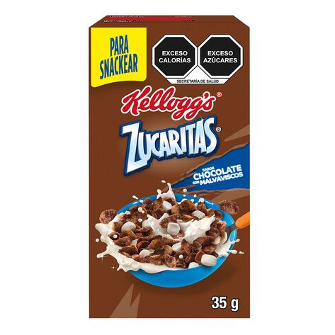 Cereal Chocozucaritas Con Malvaviscos Caja Kellogg's 35 Gr