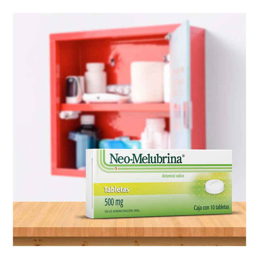 Neo Melubrina 500 mg Oral 10 Tabletas image number 2