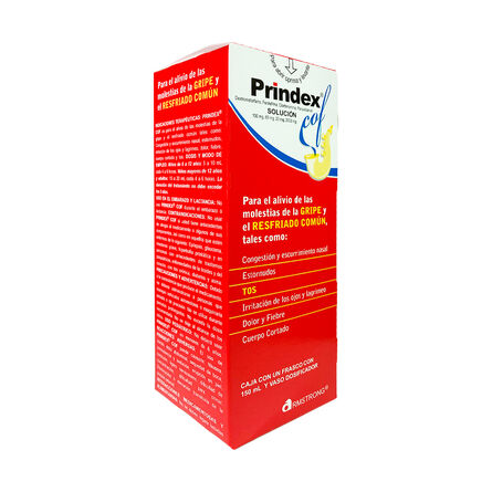Jarabe Prindex Cof Con Vaso Dosificador 150 ml image number 3