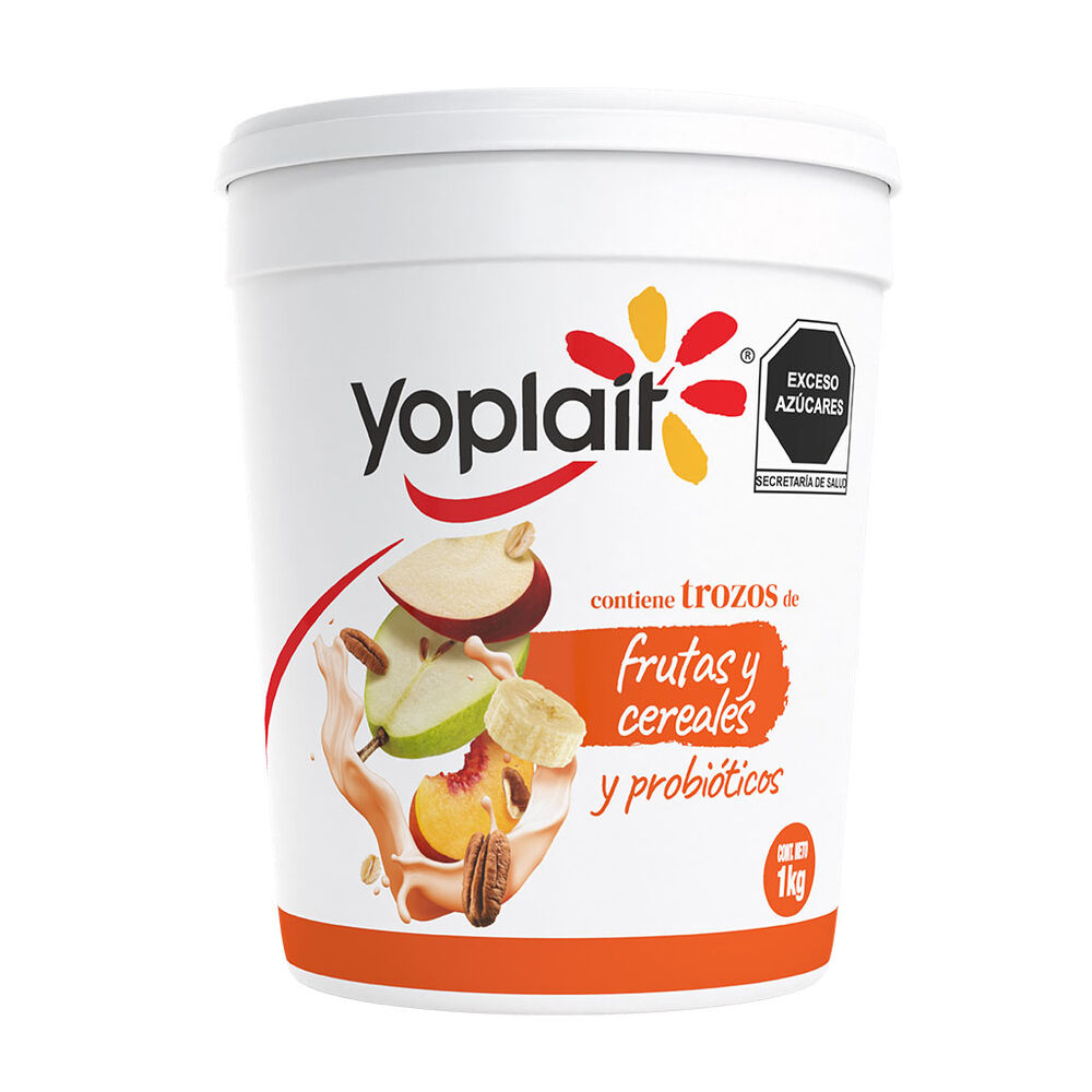 Yoghurt Batido Yoplait Con Cereales y Frutas 1 kg image number 0
