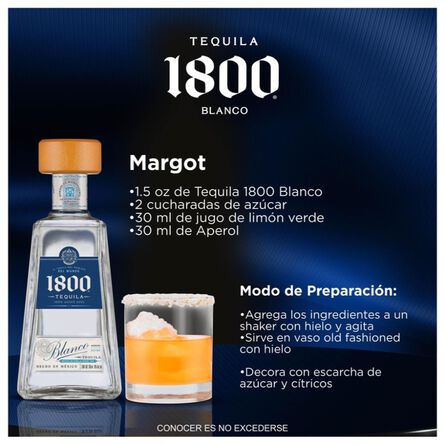 Tequila 1800 Blanco 700 ml image number 1