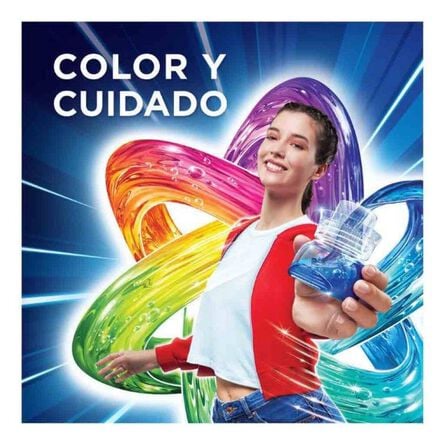 Detergente Líquido Concentrado Ariel RevitaColor para Ropa Blanca y de Color 2.8 lt image number 2